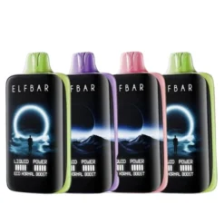 ELF BAR MOON LIGHT 40K PUFFS Disposable Vapes – 5% nic – Type C Rechargeable - 3 Pcs Combo Offer
