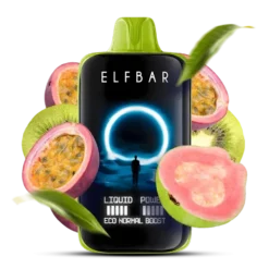 ELF BAR MOON LIGHT 40K PUFFS - KIWI PASSION FRUIT GUAVA – 5% Nic – Type C Rechargeable