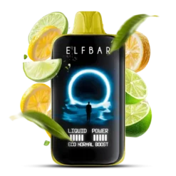 ELF BAR MOON LIGHT 40K PUFFS - LEMON LIME – 5% Nic – Type C Rechargeable