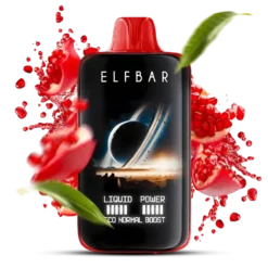 ELF BAR MOON LIGHT 40K PUFFS - POMEGRANATE BURST – 5% Nic – Type C Rechargeable