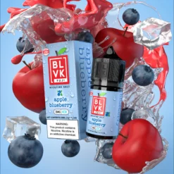 APPLE BLUEBERRY ICE - BLVK FUJI SALTS - 30ML